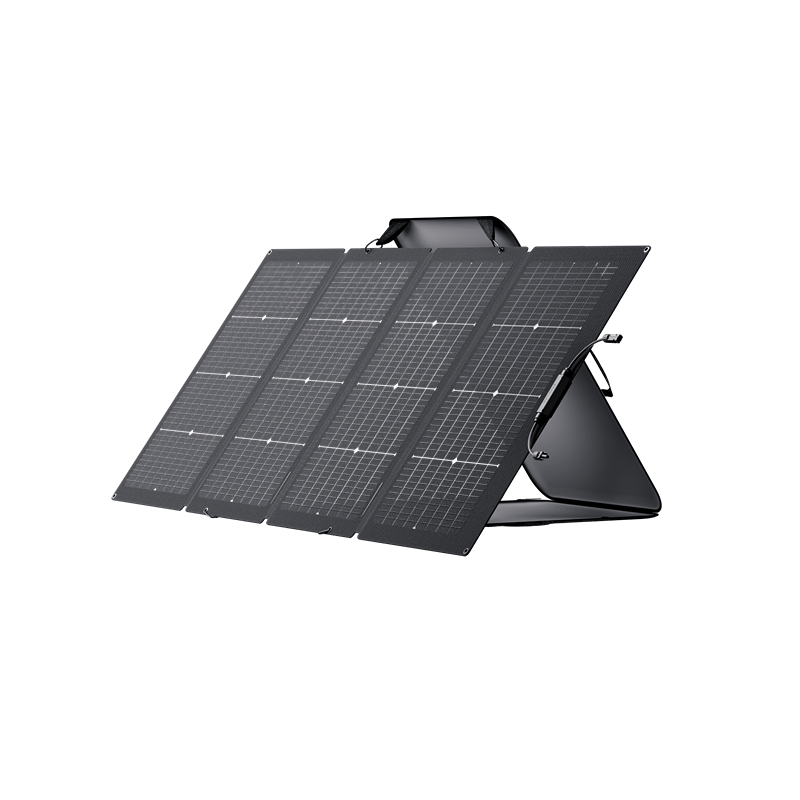 EcoFlow 220W Bifacial Solar Panel Portable Solar Panels EcoFlow