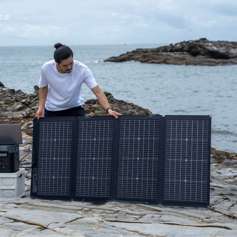Bifacial EcoFlow 220W Solar Panel for Efficient Energy Use