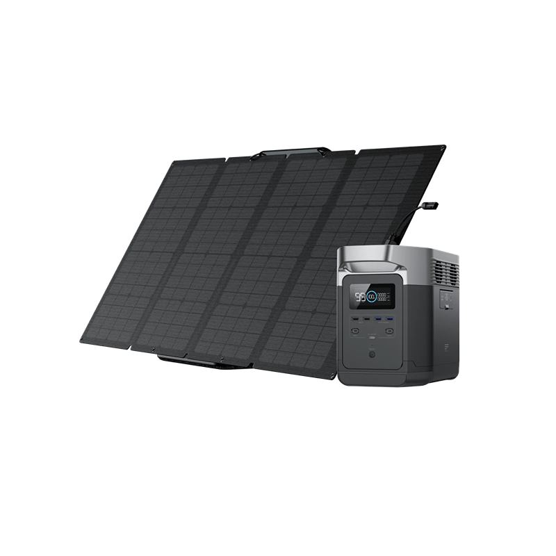 EcoFlow DELTA 1000 Portable Power Station Solar Generator + 1x 160W Solar Panel