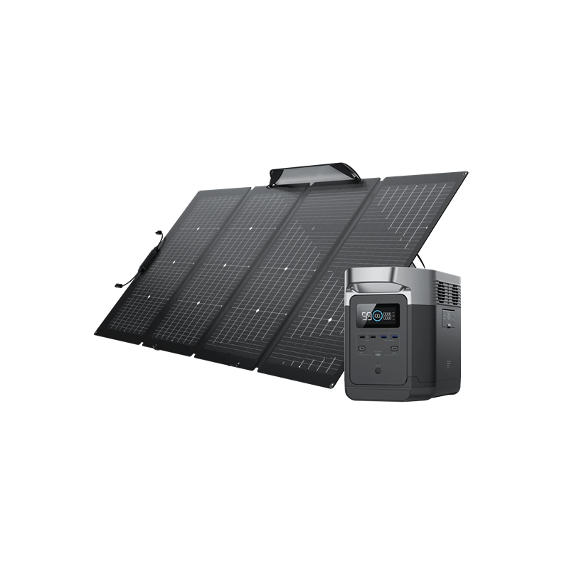 EcoFlow DELTA 1000 Portable Power Station Solar Generator + 1x 220W Solar Panel