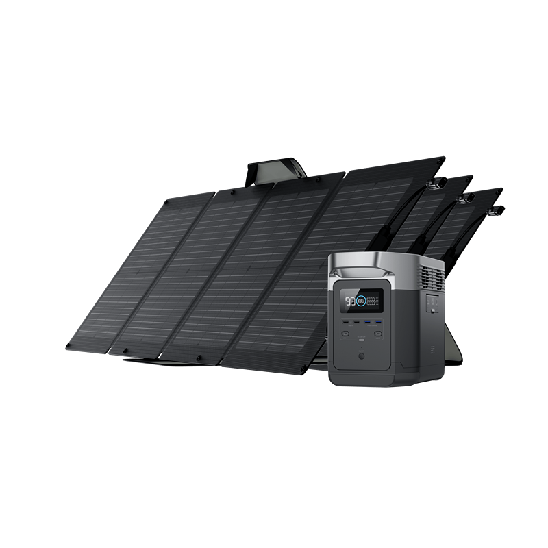 EcoFlow DELTA 1300 Portable Power Station Solar Generator + 3x 110W Solar Panel