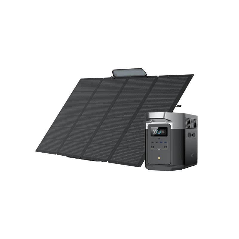 EcoFlow DELTA Max 1600 Power Station Solar Generator + 400W Solar Panel