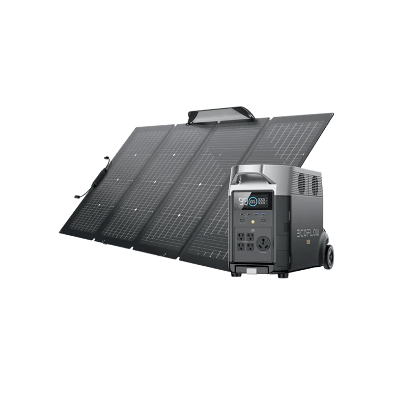 EcoFlow DELTA Pro Portable Power Station & Solar Kits Solar Generator Kits EcoFlow EcoFlow DELTA Pro + 220W Solar Panel