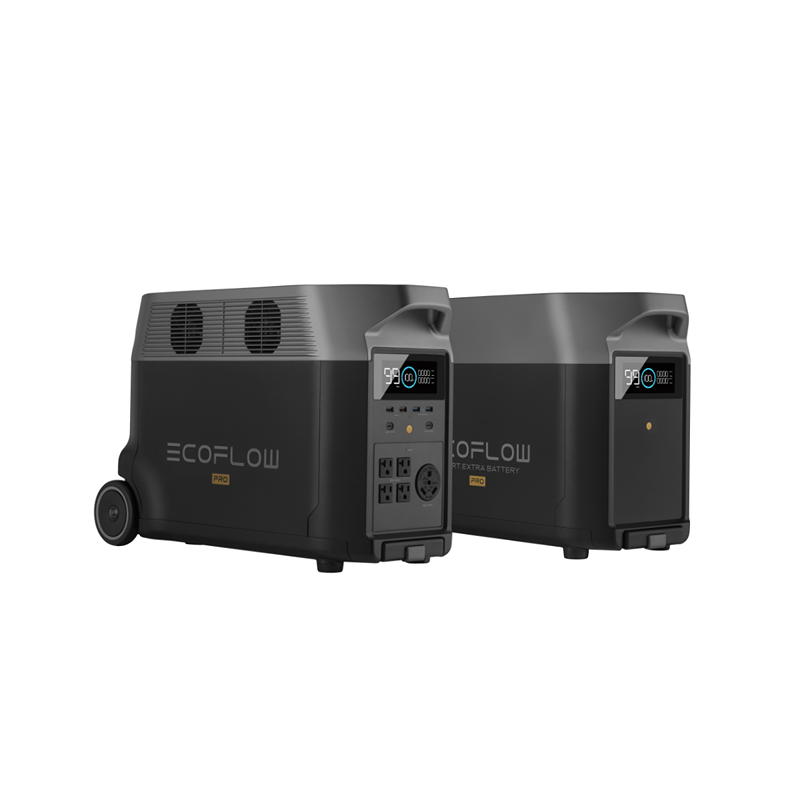 EcoFlow DELTA Pro Portable Power Station & Solar Kits Solar Generator Kits EcoFlow EcoFlow DELTA Pro + Extra Battery