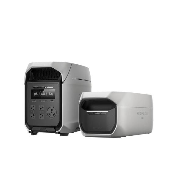 EcoFlow DELTA 3 Ultra Plus Portable Power Station (3072Wh) + DELTA 3 M