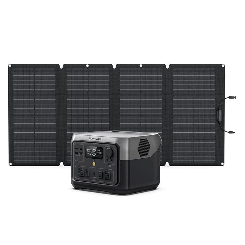 EcoFlow RIVER 2 Max Portable Power Station Solar Generator Kits EcoFlow