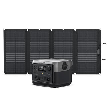 EcoFlow RIVER 2 Max Portable Power Station Solar Generator Kits EcoFlow