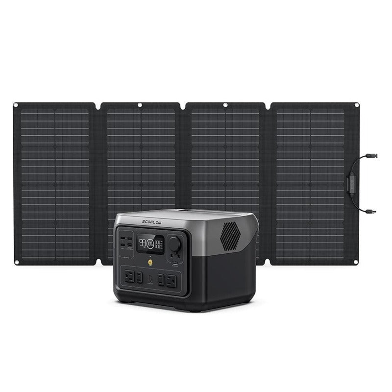 Ecoflow River 2 Max Portable Power Station Solar Generator With Solar Panel 2