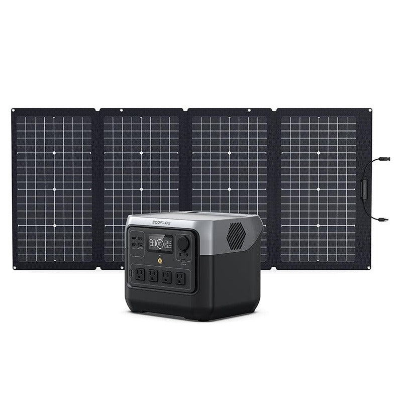 EcoFlow RIVER 2 Pro Portable Power Station Solar Generator 220W Solar Panel