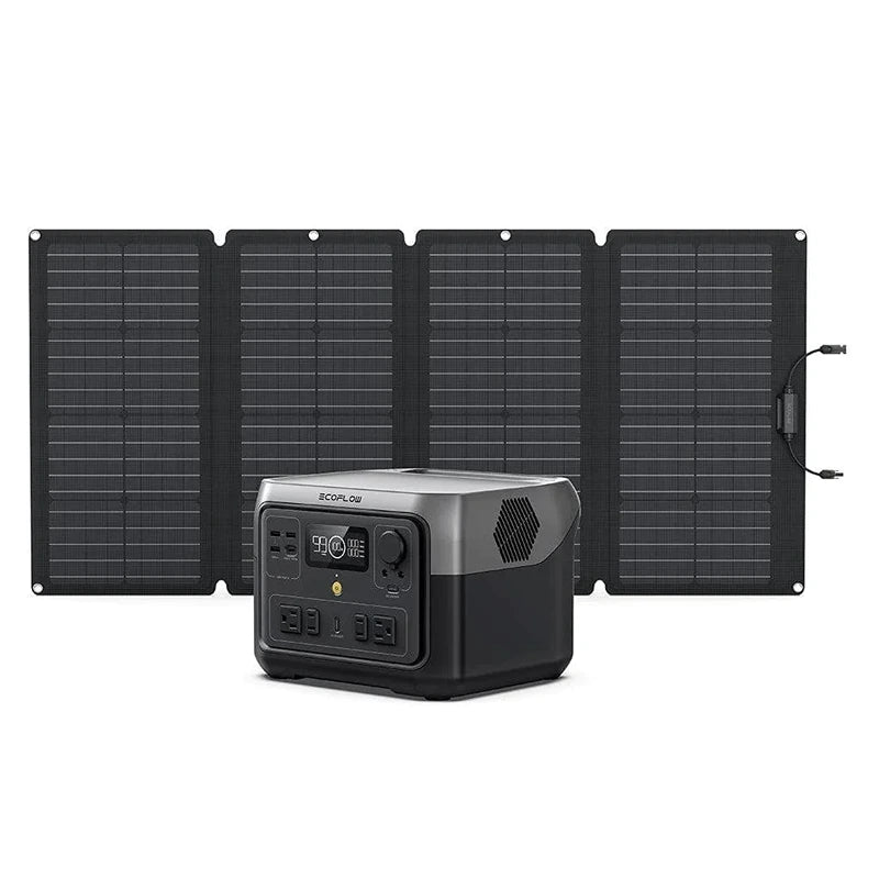 EcoFlow RIVER 2 Pro Portable Power Station Solar Generator With Solar Panel 2