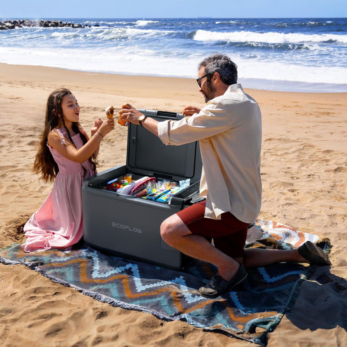 EcoFlow GLACIER Classic Portable Fridge Freezer - 35L
