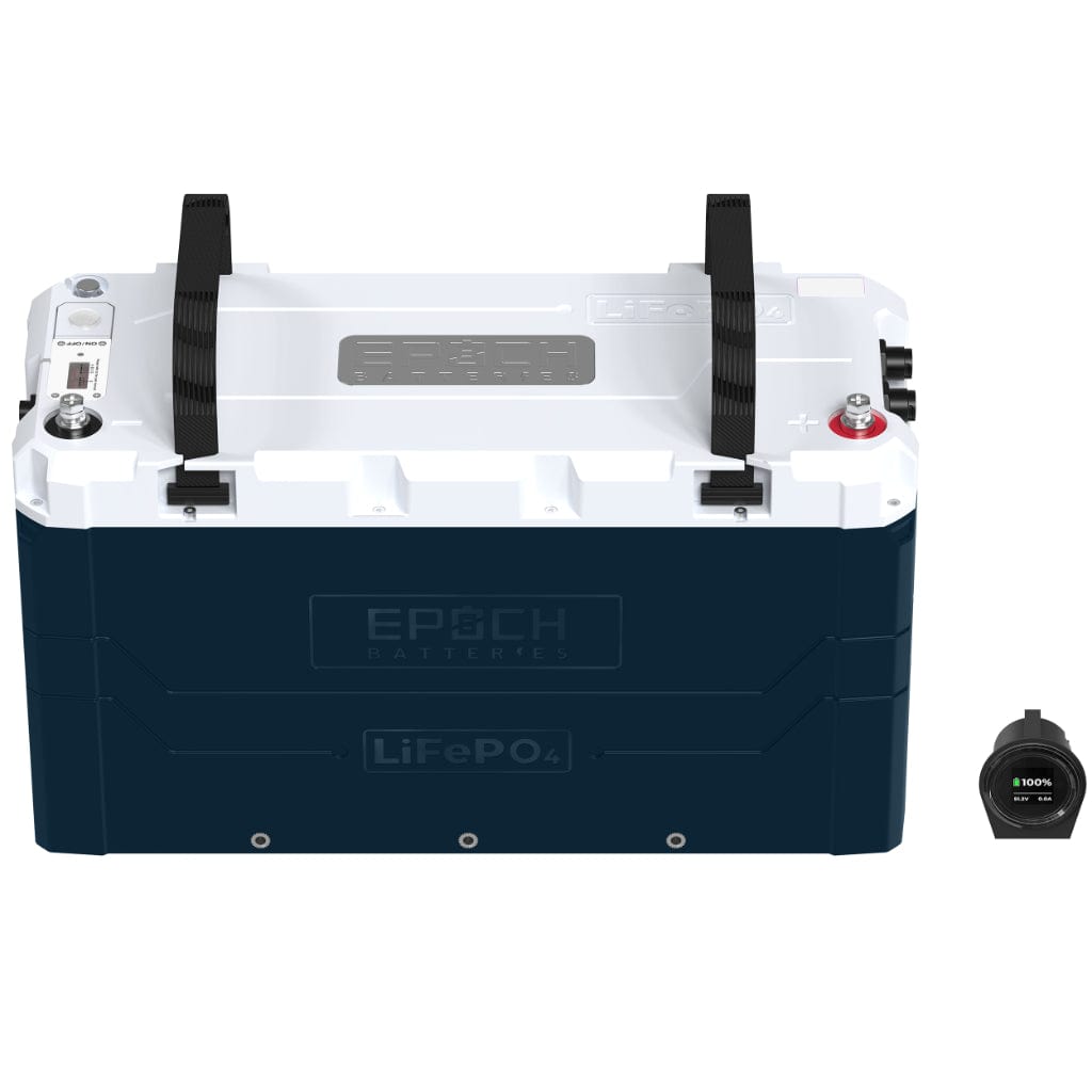 Epoch 12V 460Ah LiFePO4 V2 Elite Series Battery | 3500 Cycles | IP67 Rated | Internal Heating Battery Epoch Batteries