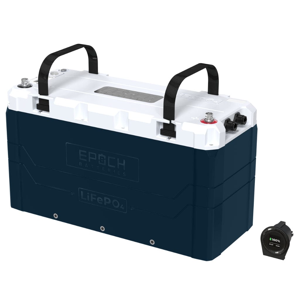 Epoch 12V 460Ah LiFePO4 V2 Elite Series Battery | 3500 Cycles | IP67 Rated | Internal Heating Battery Epoch Batteries