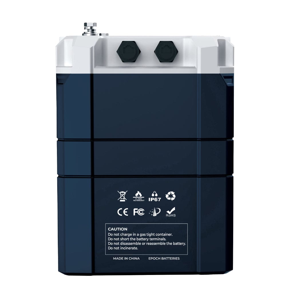 Epoch 12V 460Ah LiFePO4 V2 Elite Series Battery | 3500 Cycles | IP67 Rated | Internal Heating Battery Epoch Batteries