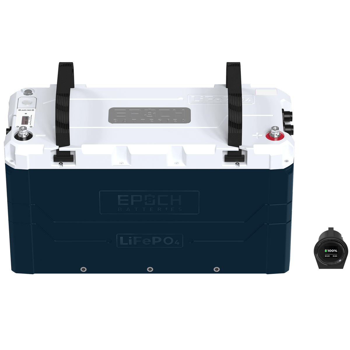 Epoch 24V 230Ah LiFePO4 V2 Elite Series Battery | 3500 Cycles | IP67 Rated | Internal Heating Battery Epoch Batteries