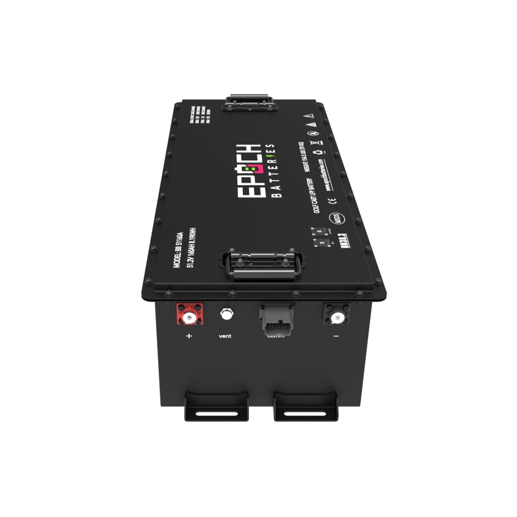 Epoch 48V 160Ah LiFePO4 Golf Cart Battery Set | 3500 Cycle | IP67 Rating | BMS Battery Epoch Batteries