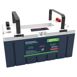 Epoch 12V 300Ah LiFePO4 Dual Purpose Battery | 6000 Cycles | IP67 Rated | Internal Heating Battery Epoch Batteries