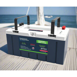 Epoch 12V 300Ah LiFePO4 Dual Purpose Battery | 6000 Cycles | IP67 Rated | Internal Heating Battery Epoch Batteries