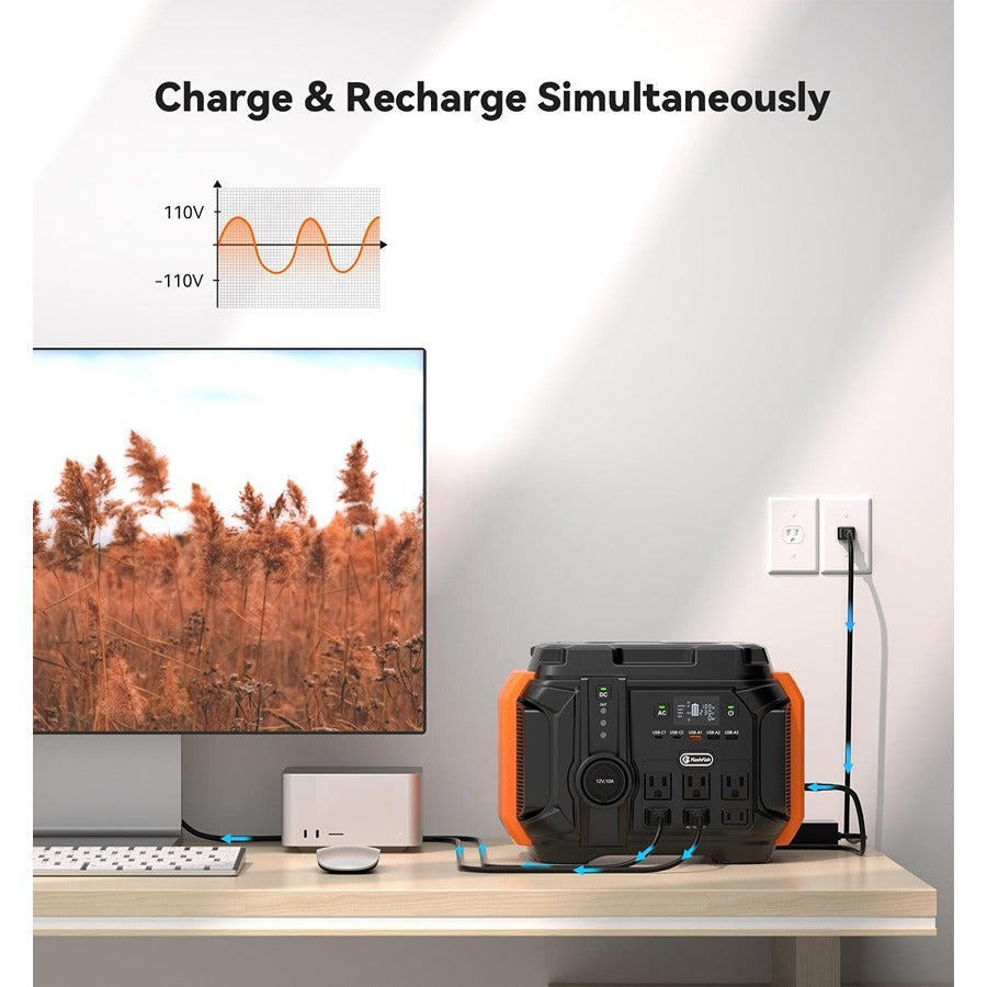 FlashFish A601 Portable Power Stattion charging
