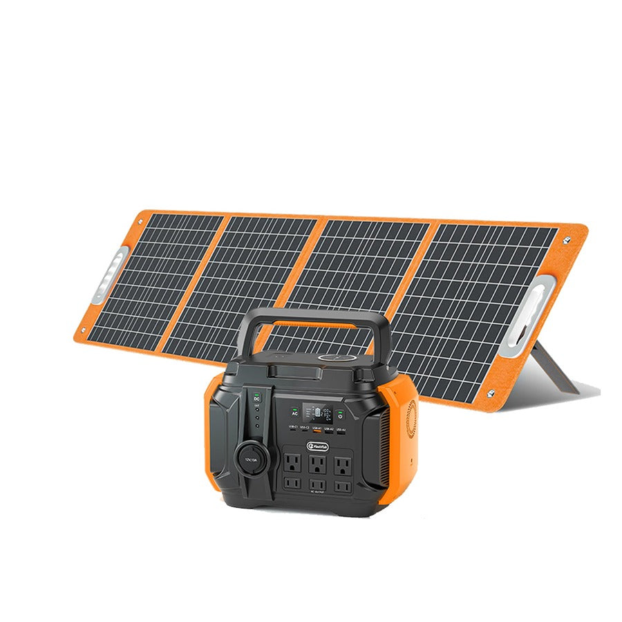 FlashFish A601 Portable Power Stattion + TSP100W Solar Kit
