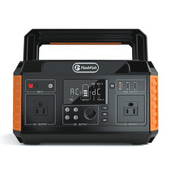FlashFish P60 Portable Power Station | 560W 520Wh/140400mAh Solar Generators FlashFish