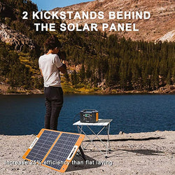 Flashfish TSP60 Foldable Solar Panel | 60W/18V Portable Solar Panels FlashFish
