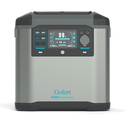 Gofort P25 Portable Backup UPS Power Station | 2000W 1573Wh Solar Generators Gofort