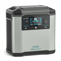 Gofort P25 Portable Backup UPS Power Station | 2000W 1573Wh Solar Generators Gofort
