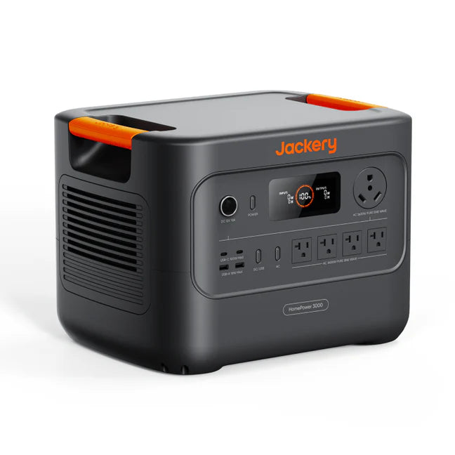 Jackery Solar Generator HomePower 3000 + SolarSaga 500Wx