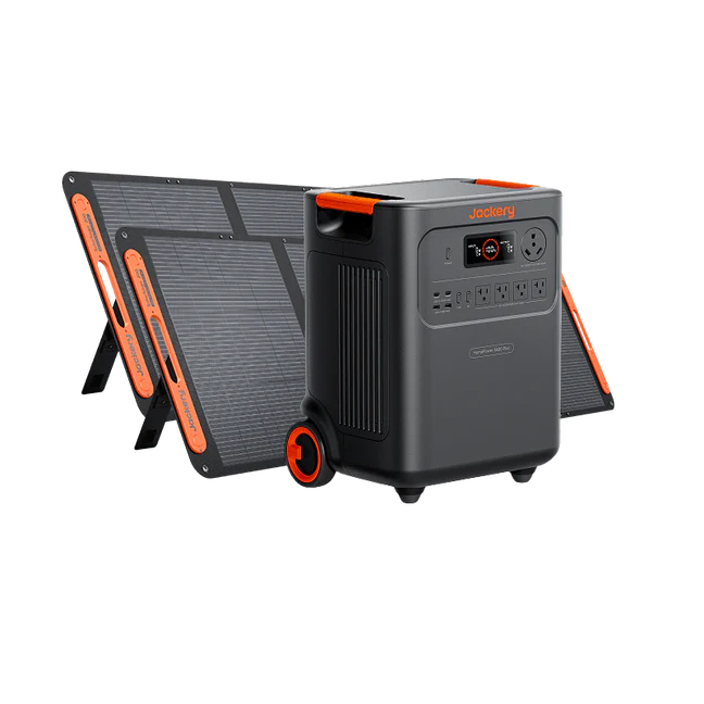 Jackery HomePower 3600 Plus + 2 x SolarSaga 200W