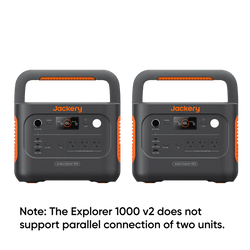 Jackery Explorer 1000 v2 Portable Power Station + 1 x SolarSaga 200W