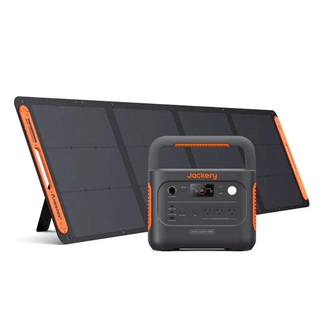 Jackery Explorer 1000 v2 Portable Power Station + 1 x SolarSaga 200W