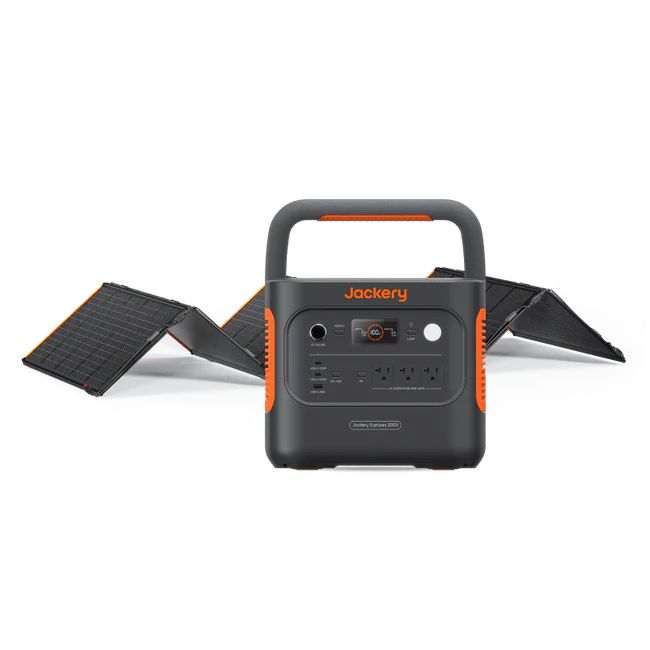 Jackery Solar Generator 2000 v2 + SolarSaga 500 X