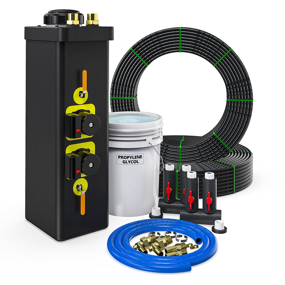 MRCOOL Closed Loop Installation Kit 2 Ton with Straight Manifold (GCIK-CL2T-SM) Geothermal Heat Pump MRCOOL