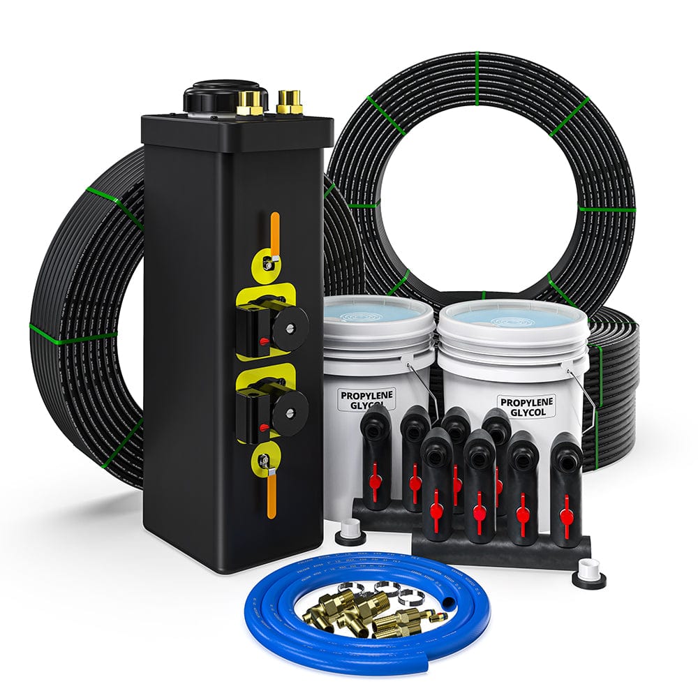 MRCOOL Closed Loop Installation Kit 4 Ton with Angled Manifold (GCIK-CL4T-AM) Geothermal Heat Pump MRCOOL