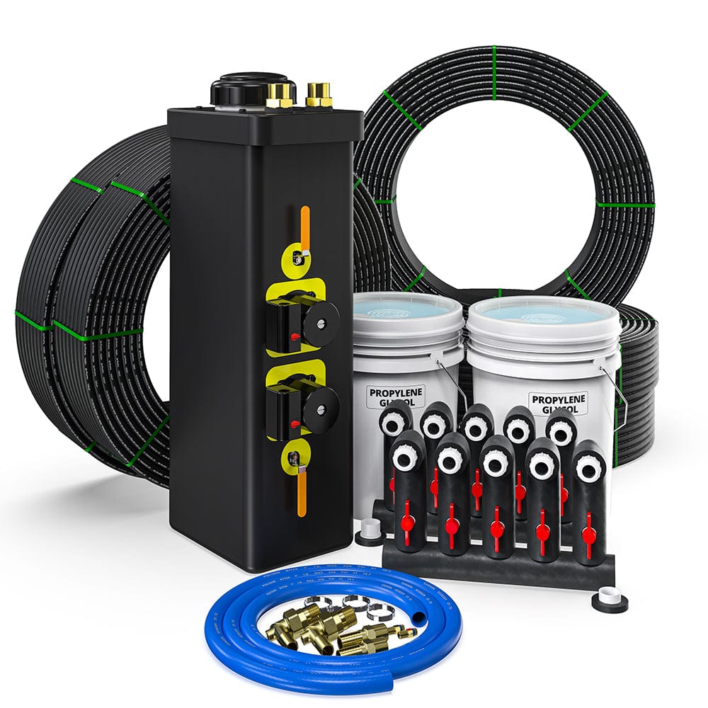 MRCOOL Closed Loop Installation Kit 5 Ton with Angled Manifold (GCIK-CL5T-AM) Geothermal Heat Pump MRCOOL