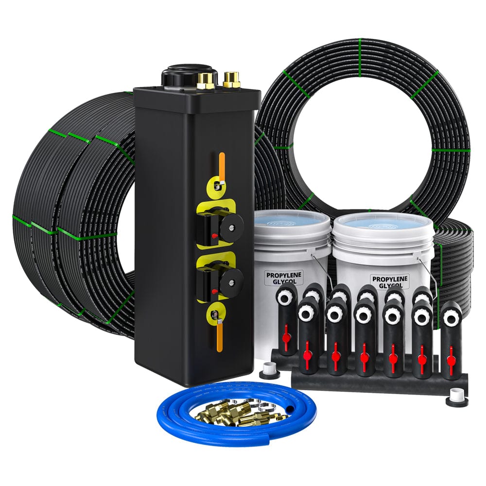 MRCOOL Closed Loop Installation Kit 6 ton with Angled Manifold (GCIK-CL6T-AM) Geothermal Heat Pump MRCOOL