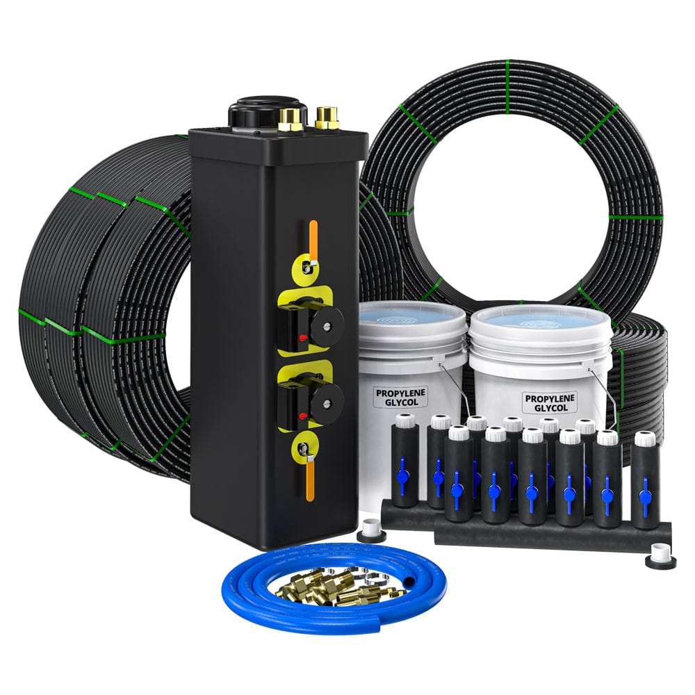 MRCOOL Closed Loop Installation Kit 6 Ton with Straight Manifold (GCIK-CL6T-SM) Geothermal Heat Pump MRCOOL