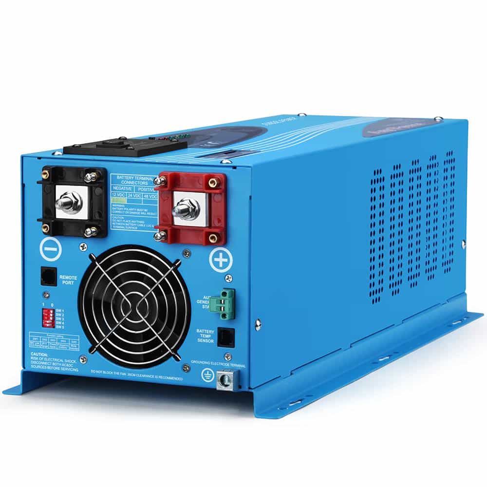 Sungold Power 3000W DC 24V Pure Sine Wave Inverter With Charger Off-Grid Inverters SunGoldPower