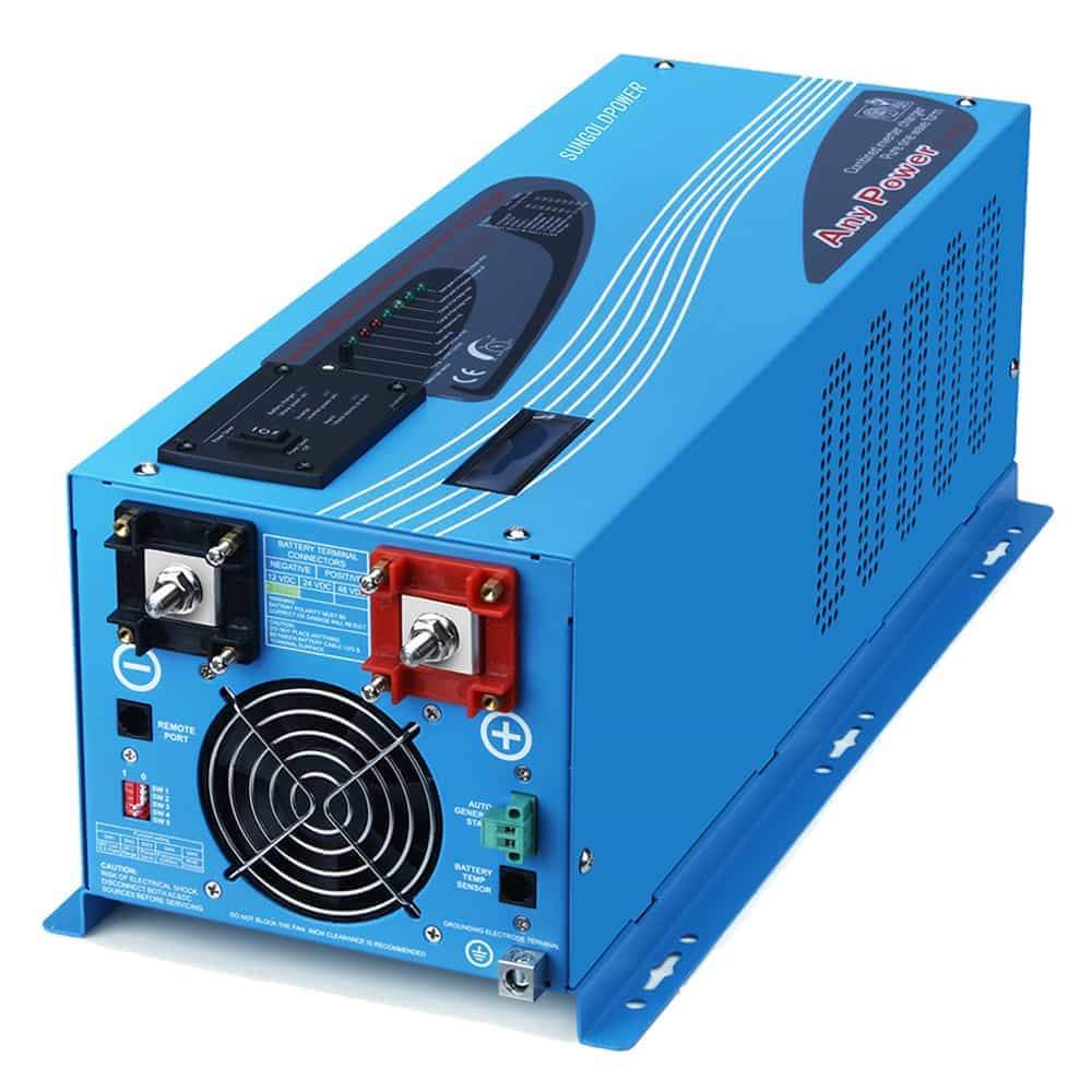 Sungold Power 3000W DC 24V Pure Sine Wave Inverter With Charger