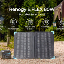 Renogy E.FLEX 80W Portable Solar Panel Solar Panels Renogy