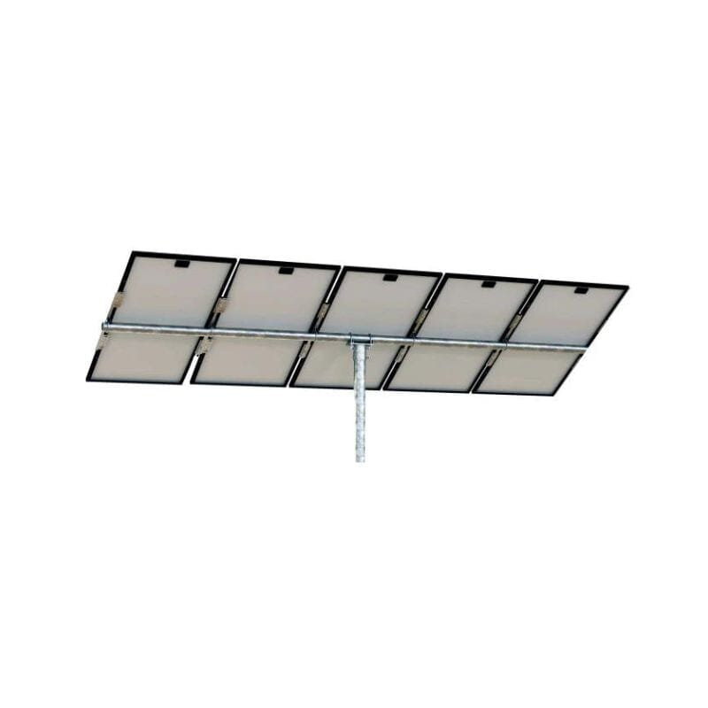 Tamarack Solar Economy Horizontal | Modules on Top of Pole Mount Racking Tamarack