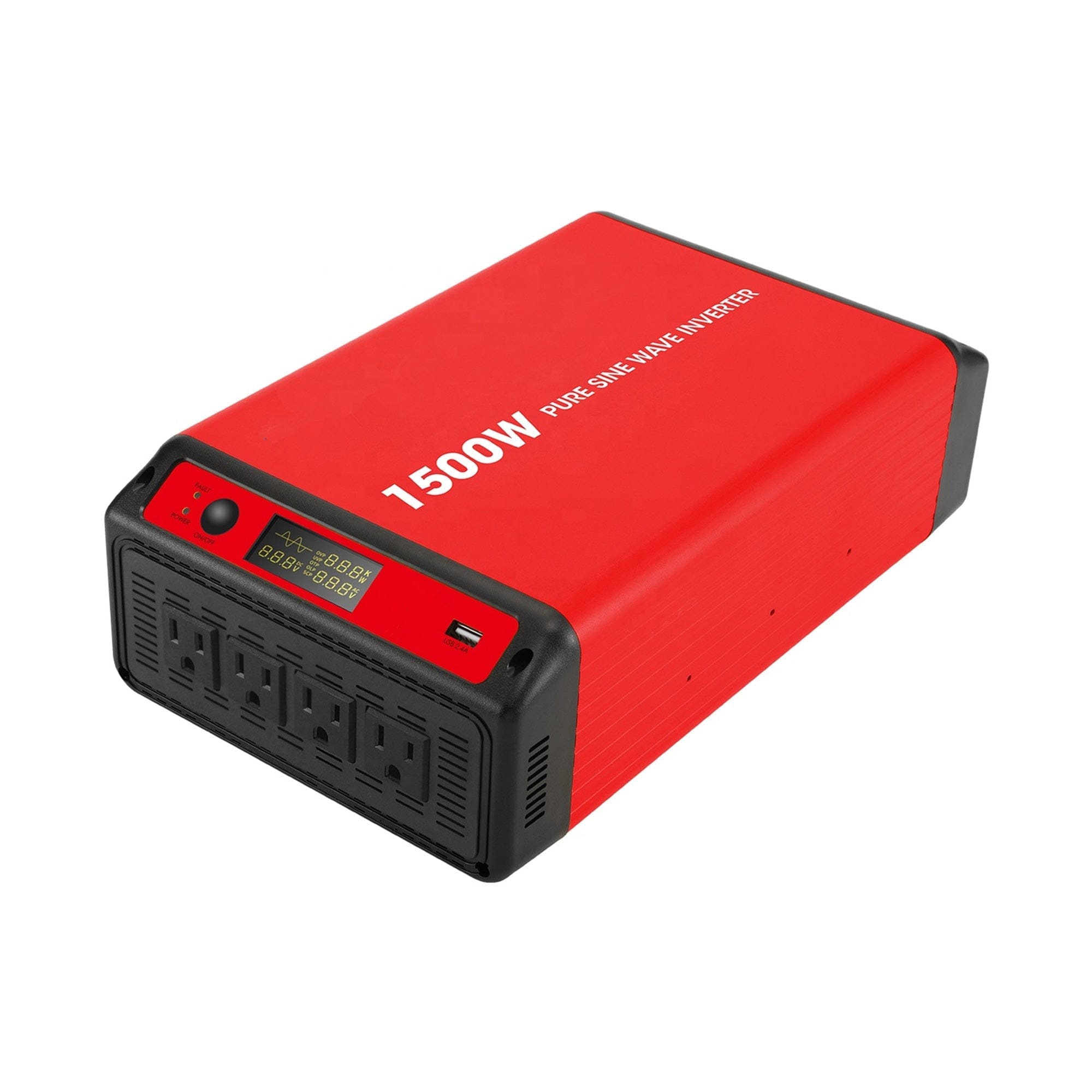 ACOPOWER 1500W Power Inverter 12VDC to 120VAC Off-Grid Inverters Acopower