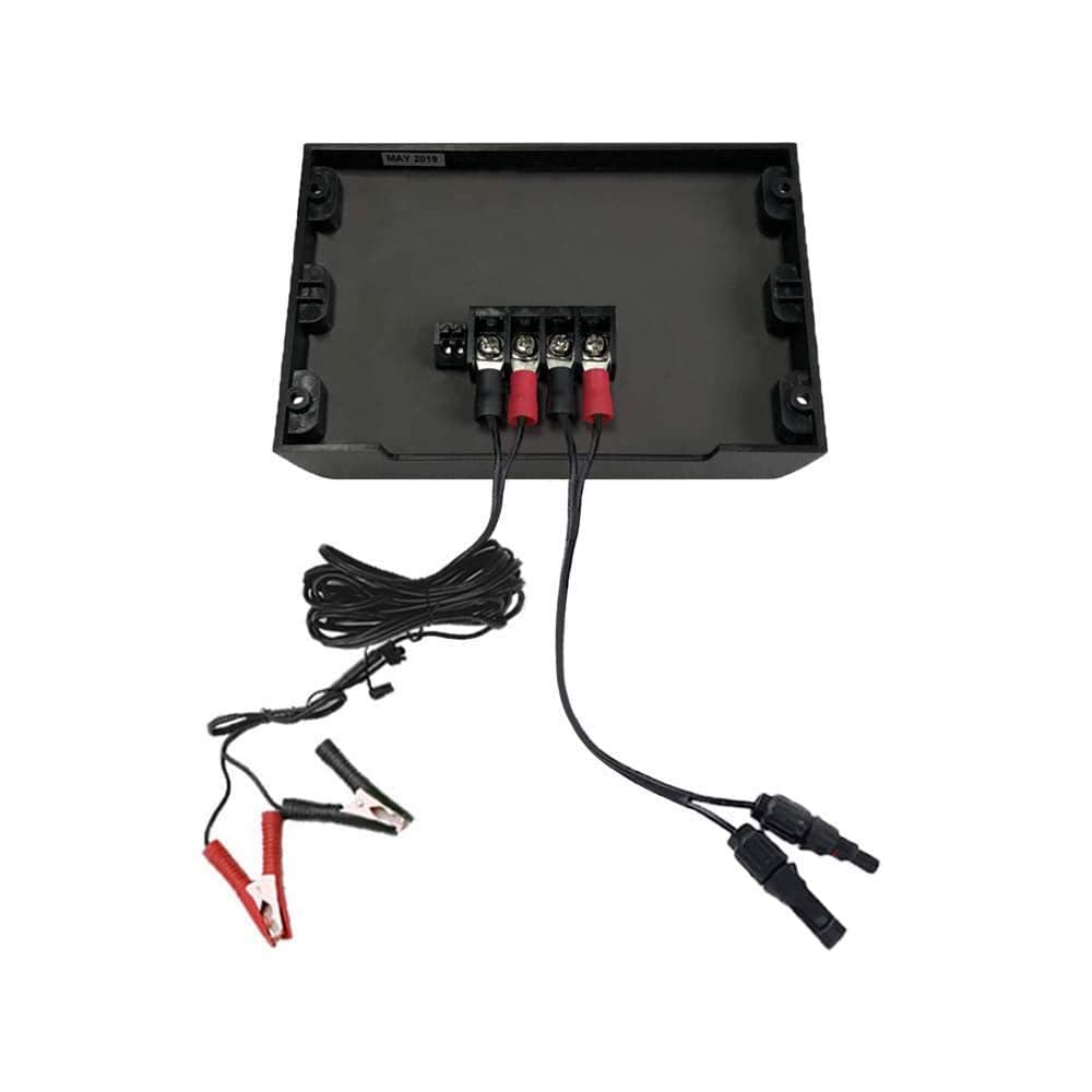 ACOPOWER 20A ProteusX Waterproof PWM Solar Charge Controller with Alligator Clips and MC4 Connectors Controllers Acopower