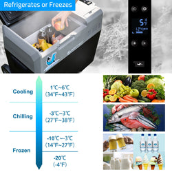 ACOPOWER LionCooler Pro Portable Solar Fridge Freezer, 32 Quarts Coolers Acopower