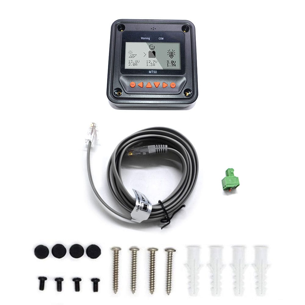 ACOPOWER 30A MPPT Solar Charge Controller with Remote Meter MT-50 Controllers Acopower