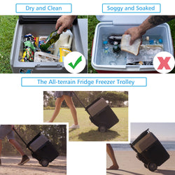 ACOPOWER LionCooler Pro Portable Solar Fridge Freezer, 52 Quarts Coolers Acopower