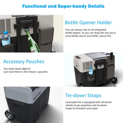 ACOPOWER LionCooler Pro Portable Solar Fridge Freezer, 32 Quarts Coolers Acopower