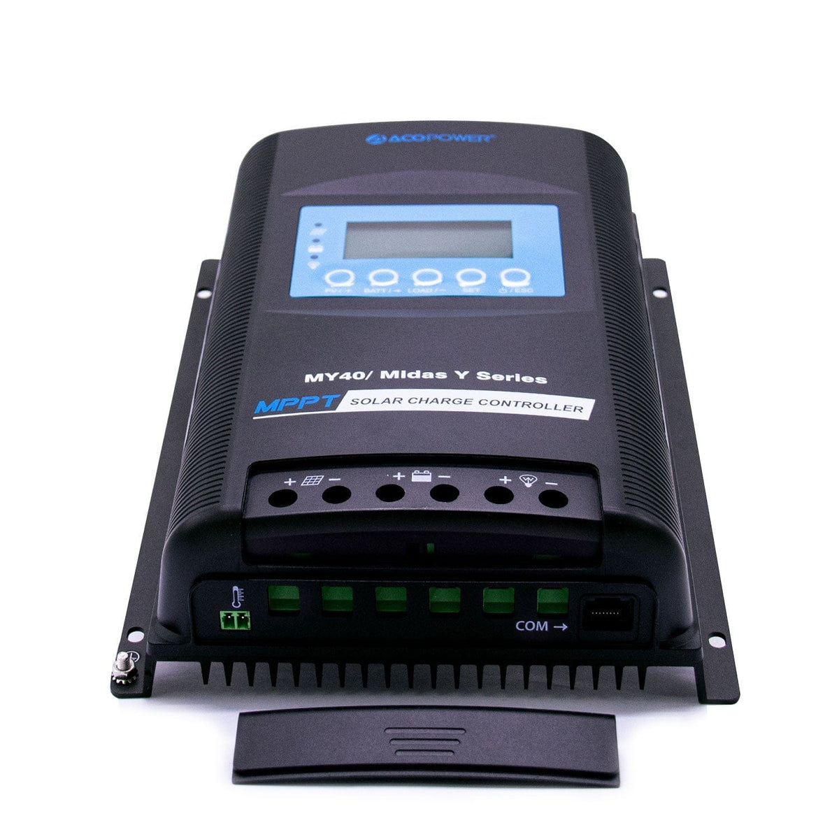 ACOPOWER Midas 40A MPPT Negative Ground Solar Panel Charge Controller LCD Display Controllers Acopower