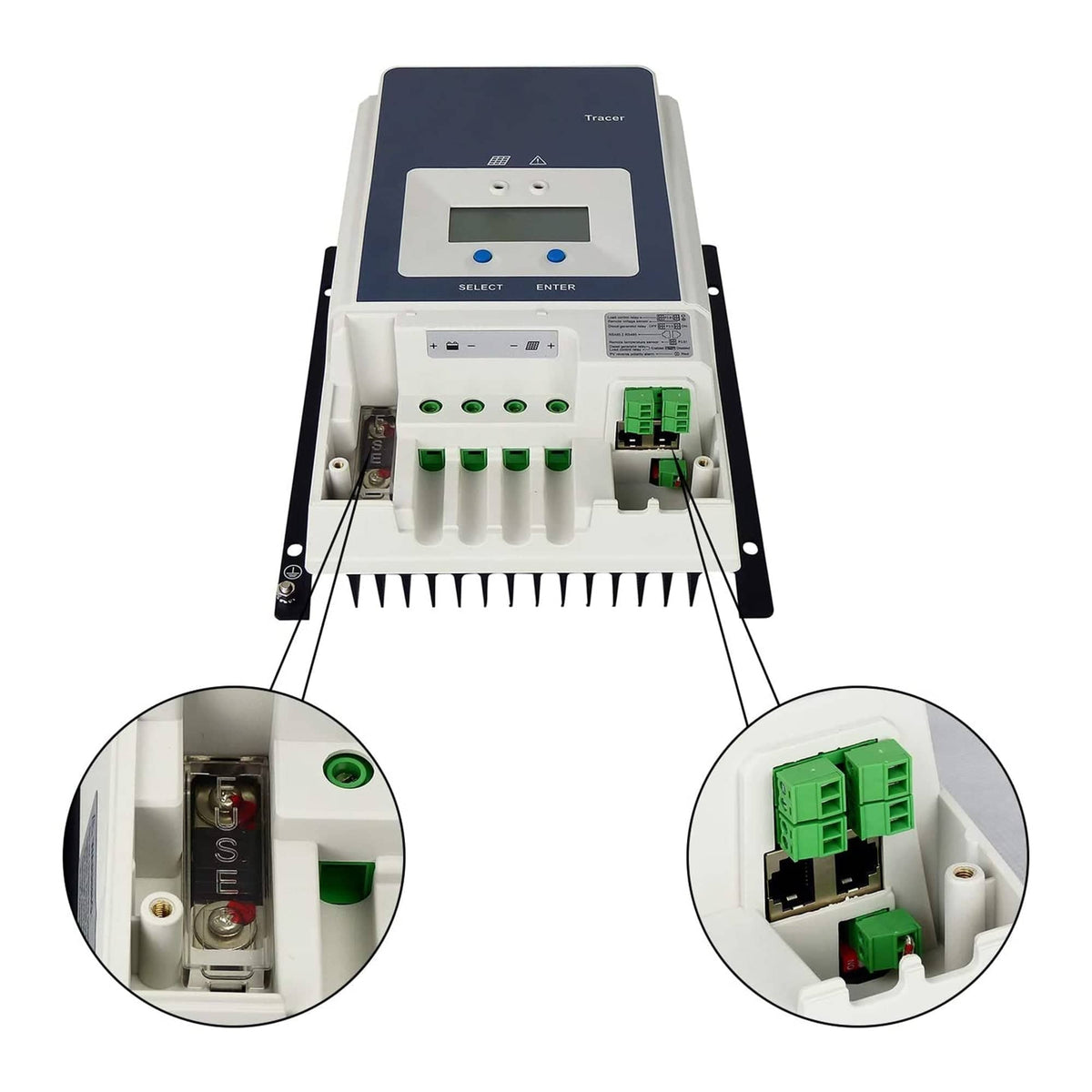 ACOPOWER 50A MPPT Solar Charge Controller Controllers Acopower